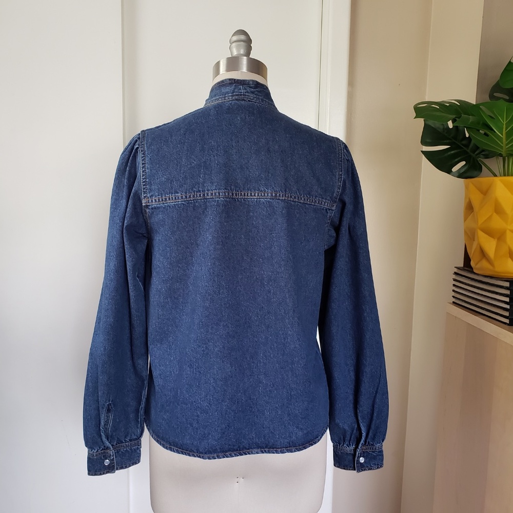 Steve Madden Denim Shirt Size Small NEW! - Picture 5 of 11